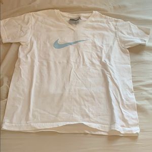 White Nike Tee